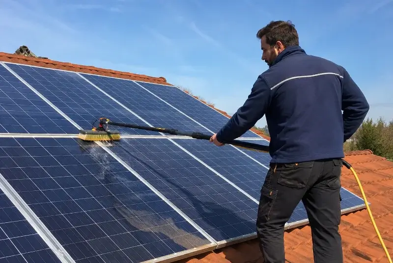 Nettoyage et entretien de panneaux solaires à Sèvremont
